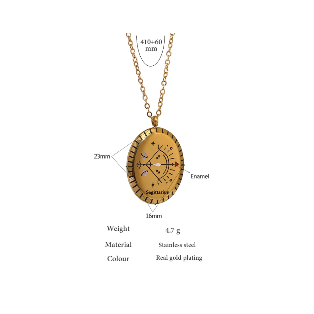 Monahan Zodiac Necklace